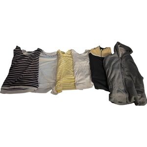 BUNDLE 1 💜 all size 2X /Striped and Solid Tops Collection NO OFFERS OR DEALS!!